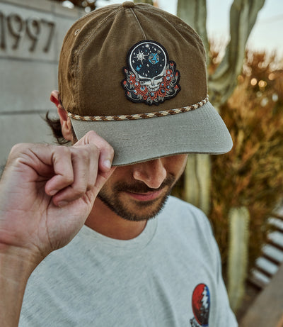 Grateful Dead Galaxy Canvas Snapback