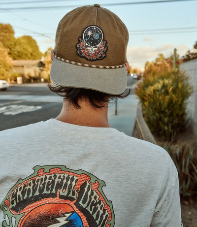 Grateful Dead Galaxy Canvas Snapback