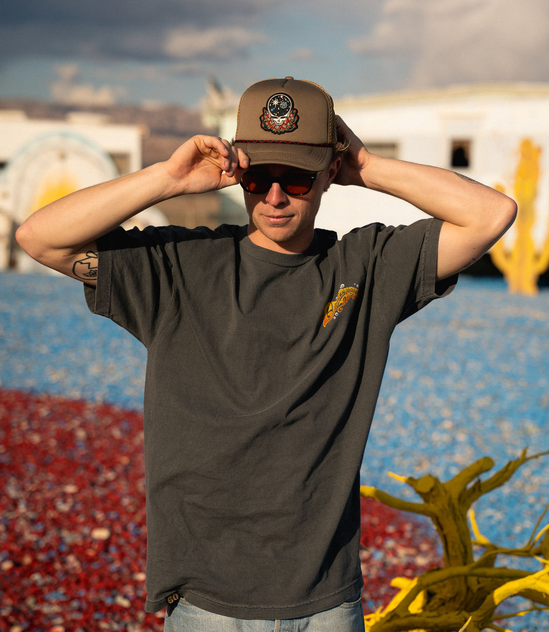 Grateful Dead Galaxy Foam Snapback ( 60th Anniversary Edition)
