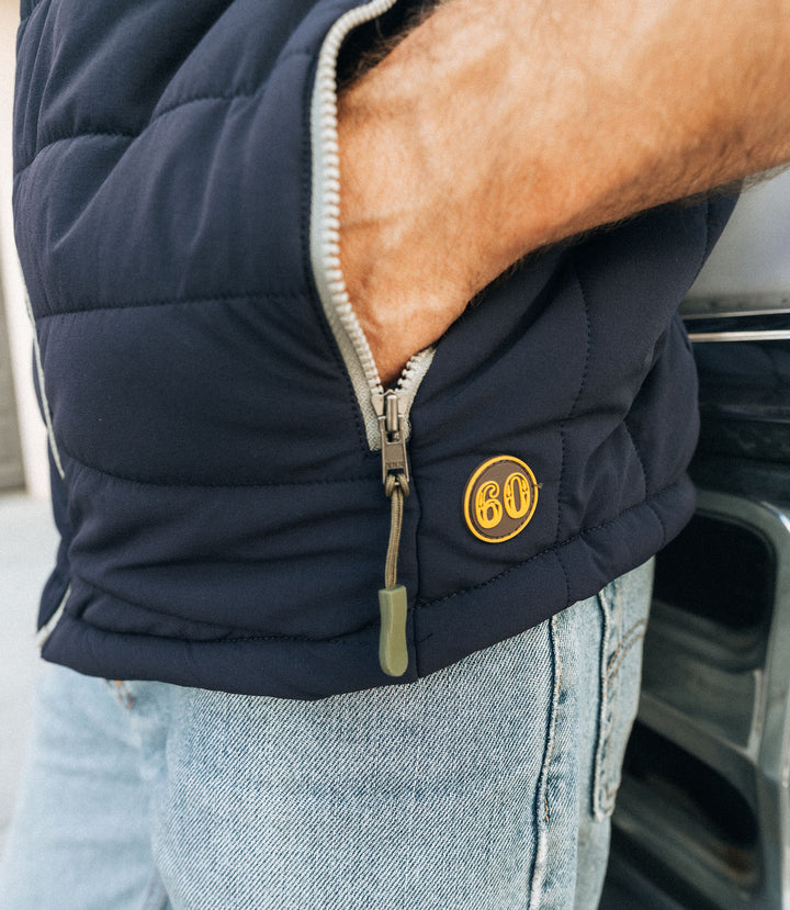 Grateful Dead SYF Navy Sierra Vest (60th Anniversary Edition)