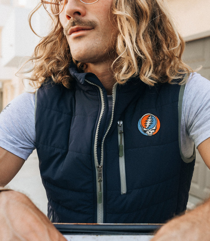 Grateful Dead SYF Navy Sierra Vest (60th Anniversary Edition)