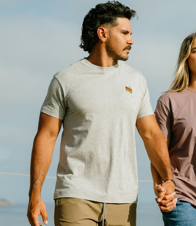 Trailcoast Performance Tee - Athletic Grey