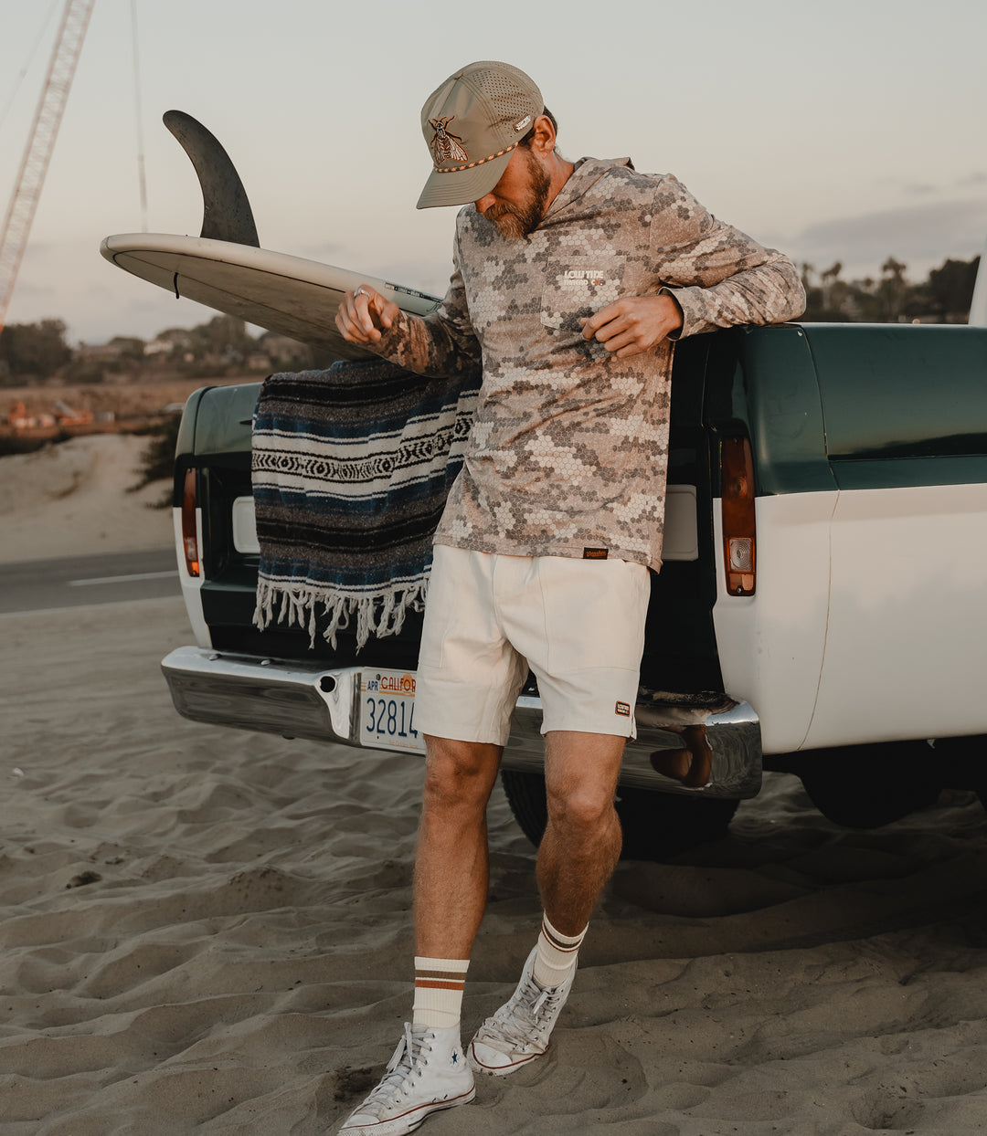 Banshee Coast Break UPF Pullover - Java Honeycomb