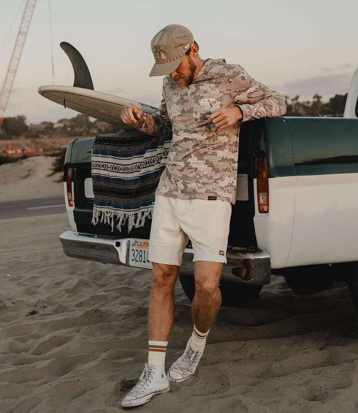 Peyote Canvas Rambler Shorts