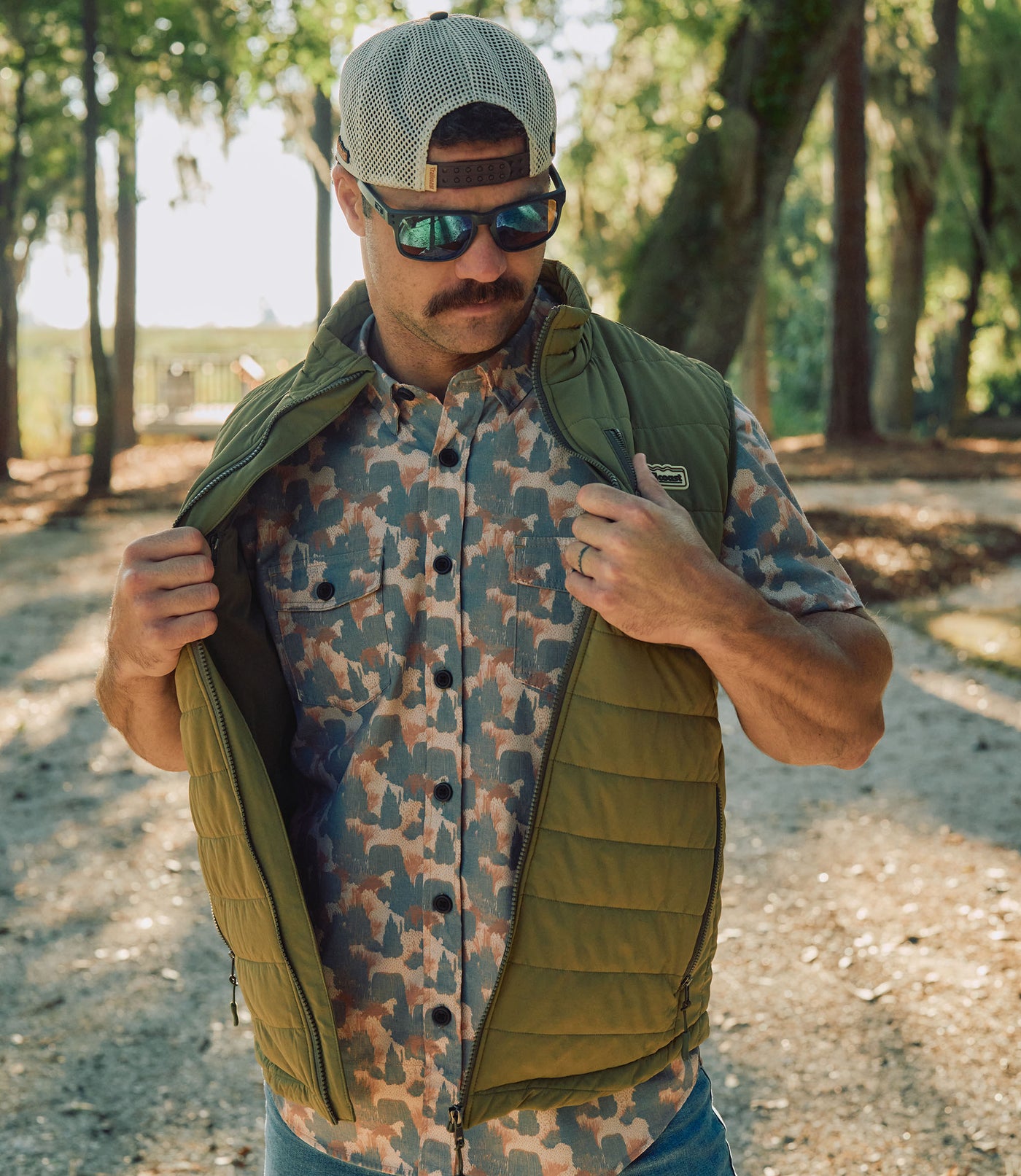 Higuera V2 Button Up Western Shirt - Mesa