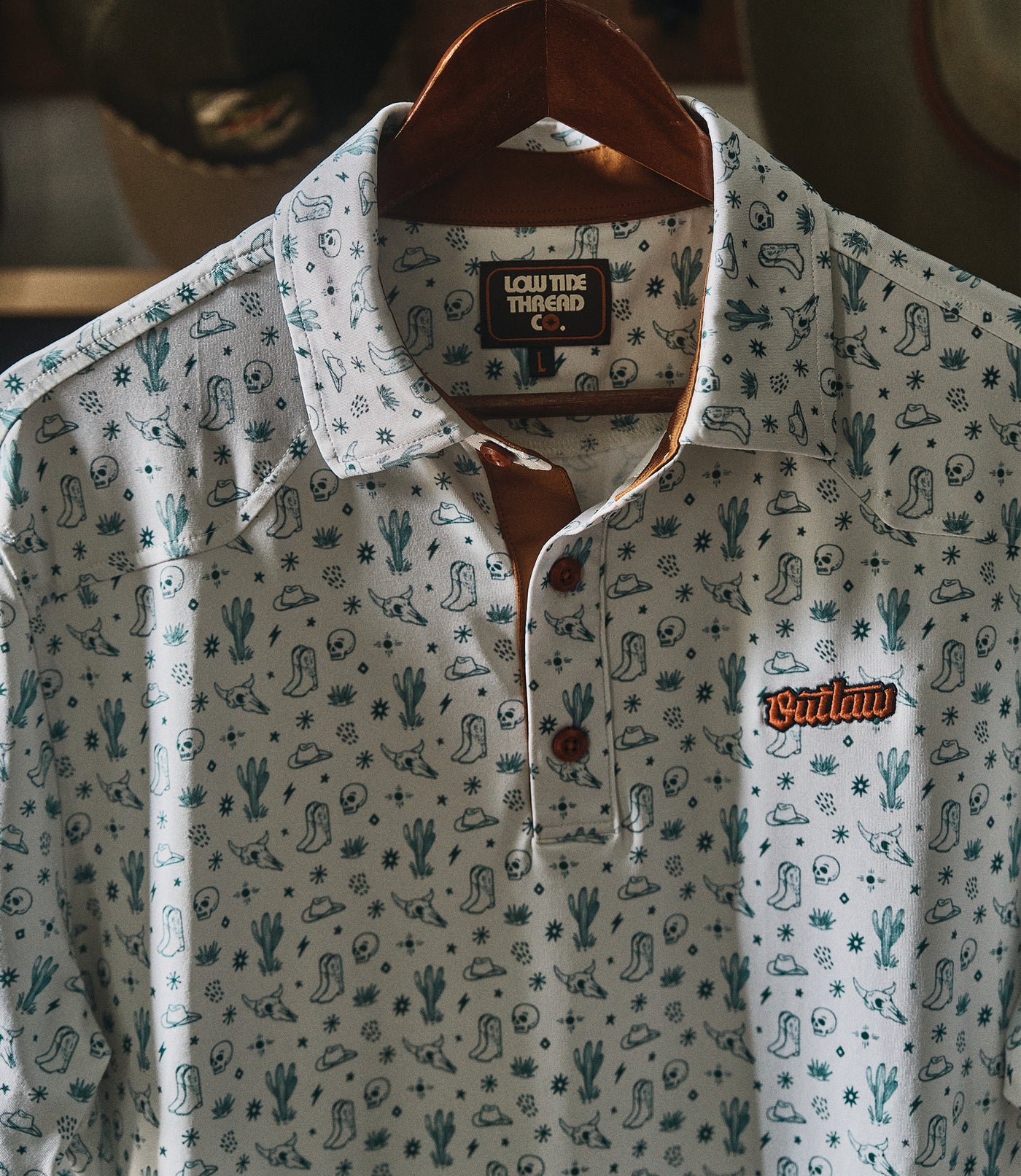 Outlaw TOUR Polo - Mojave Pattern