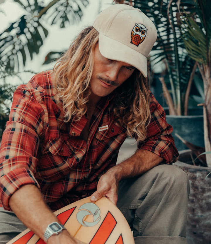 Trailcoast Moon runner Cord Snapback
