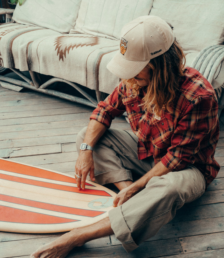 Trailcoast Moon runner Cord Snapback