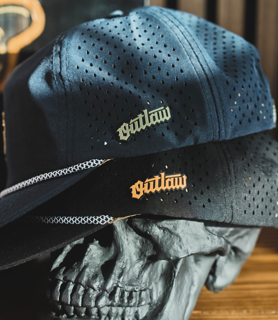 Outlaw Golf Performance Rope  Hat - Navy