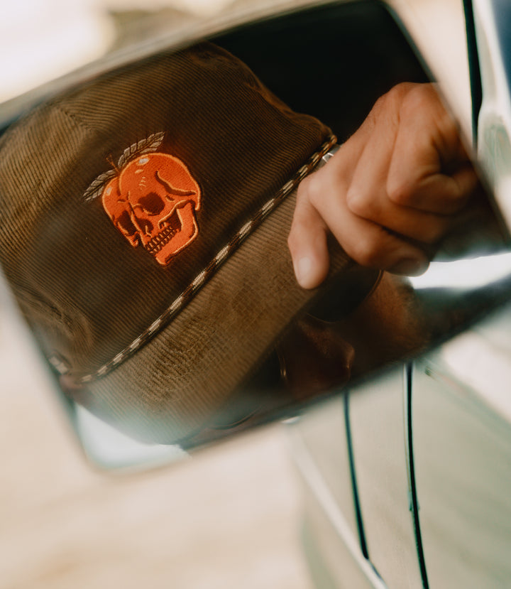 Peachy Corduroy Snapback