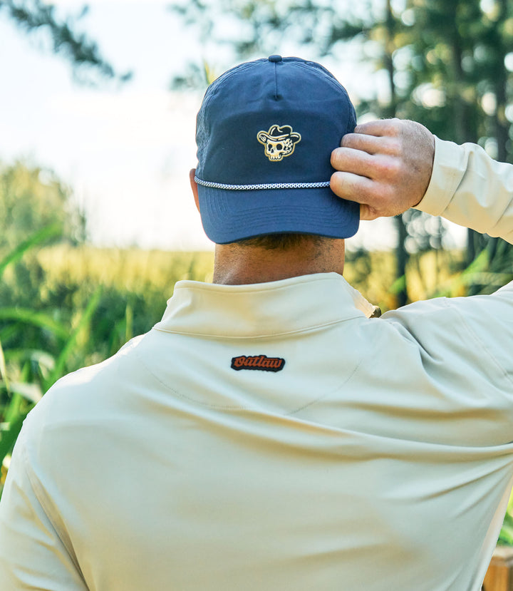 Outlaw Golf - Phantom Q-Zip - Cream