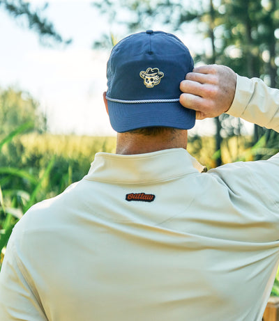 Outlaw Golf - Phantom Q-Zip - Cream