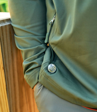 Outlaw Golf - Phantom Q Zip - Iguana