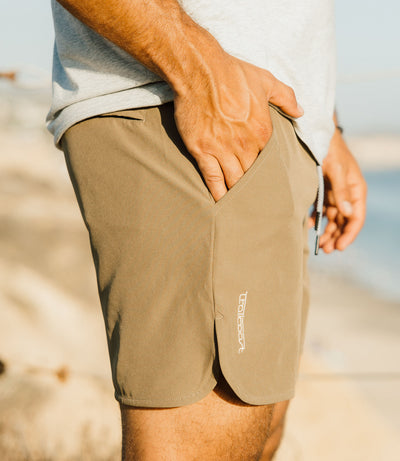 Trailcoast Rip Tide Trunks - Ridge Olive