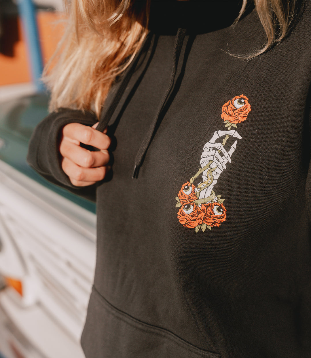 Grateful Dead Roses Hoodie