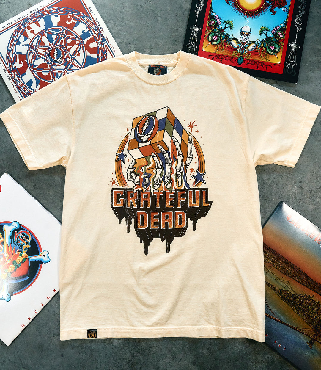 Grateful Dead Rubiks Vintage Tee (60th Anniversary Edition)