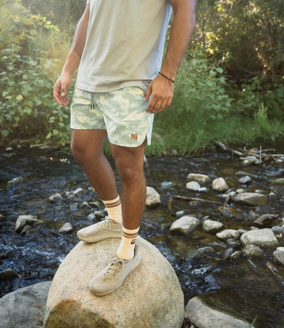 Trailcoast Rip Tide Trunks - Seafade Pattern
