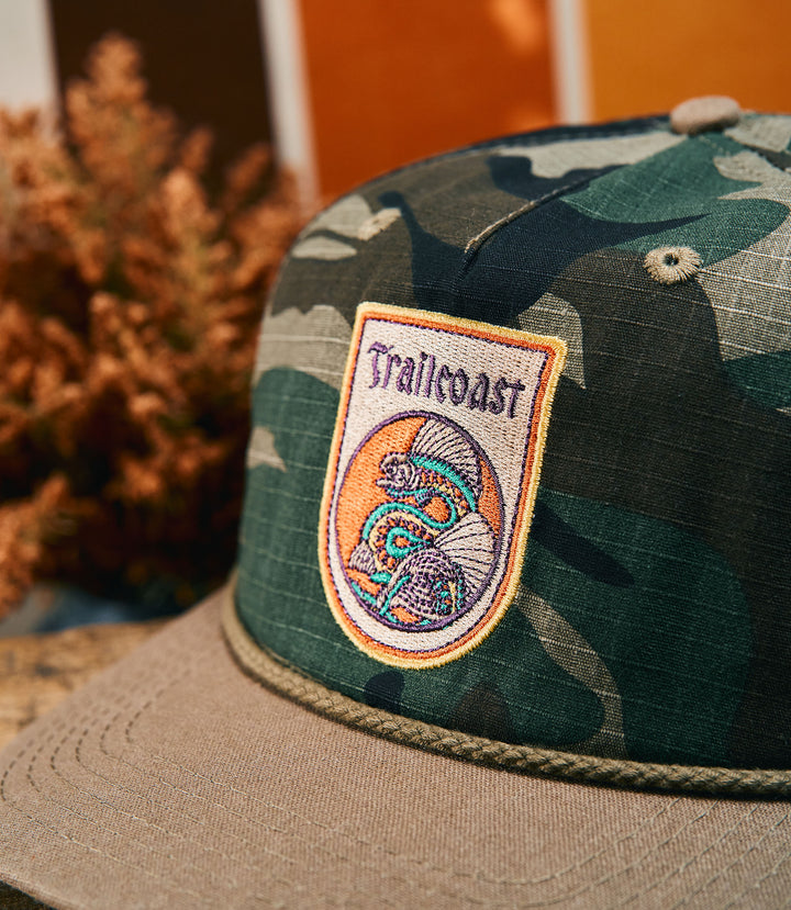 Trailcoast Sea Serpent Snapback
