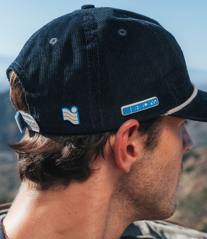Shelby Snake Logo Corduroy Snapback