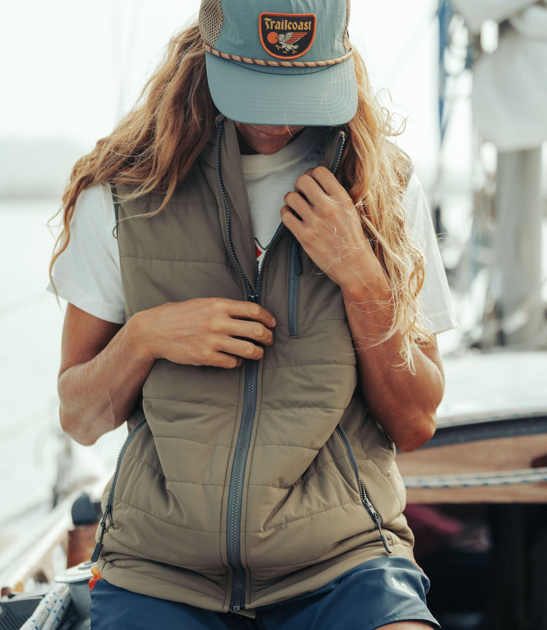 Trailcoast Sierra Vest - Sage