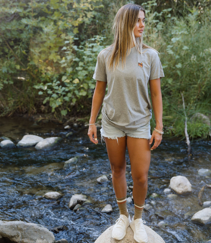 Trailcoast Performance Tee - Athletic Grey