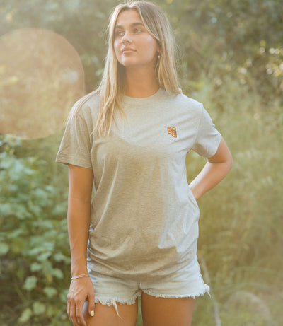 Trailcoast Performance Tee - Athletic Grey