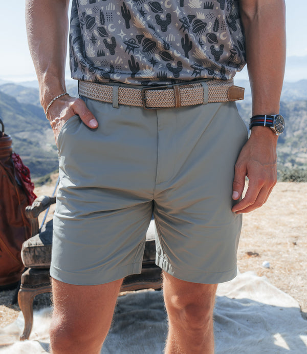 Outlaw Golf Apex™ Shorts - Slate Green
