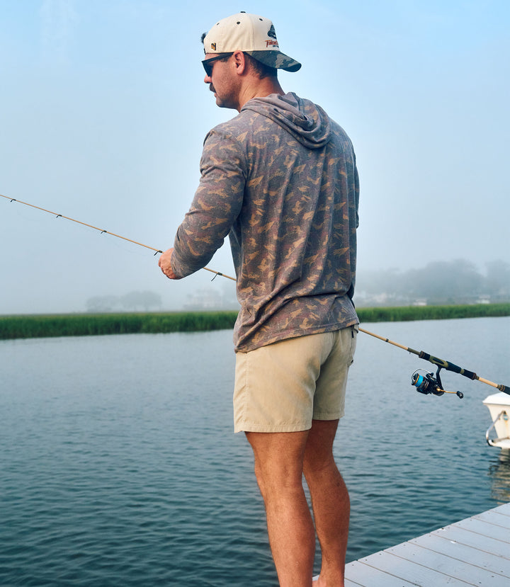 Trailcoast Slushie Camo UPF Pullover