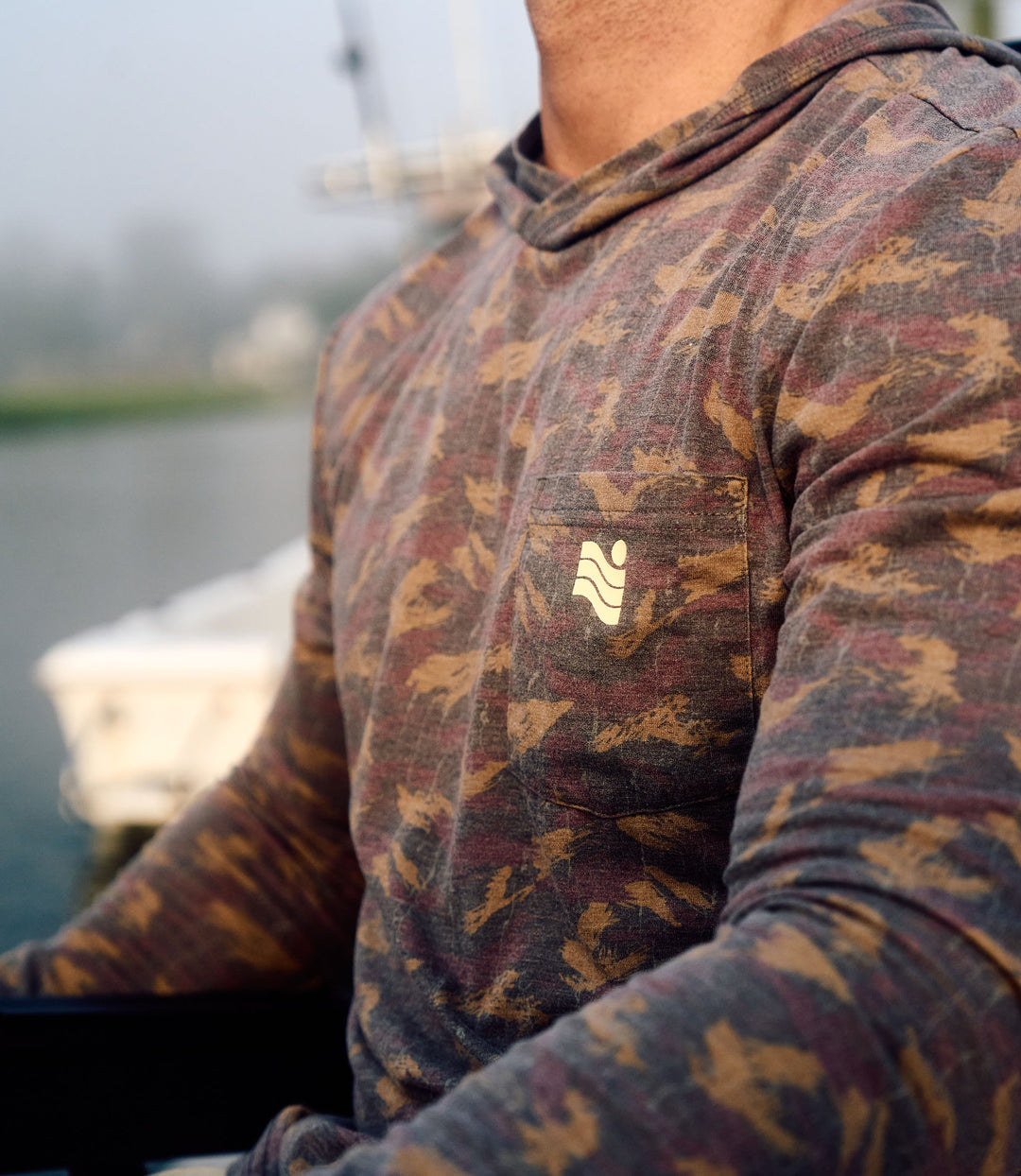 Trailcoast Slushie Camo UPF Pullover
