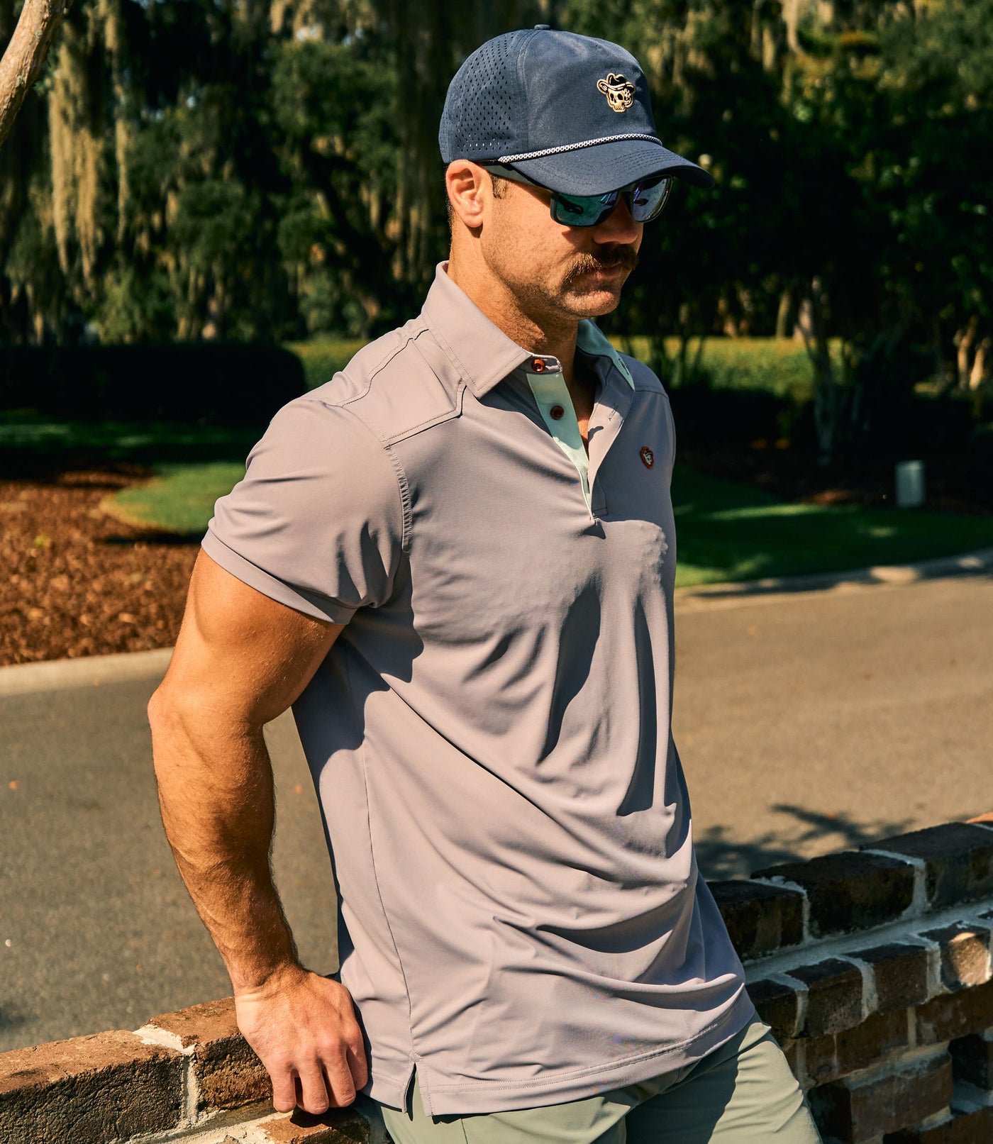 Outlaw Tour Polo - Storm