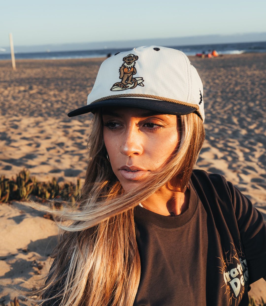Grateful Dead Surfer Bear Tech Snapback (60th Anniversary Edition)
