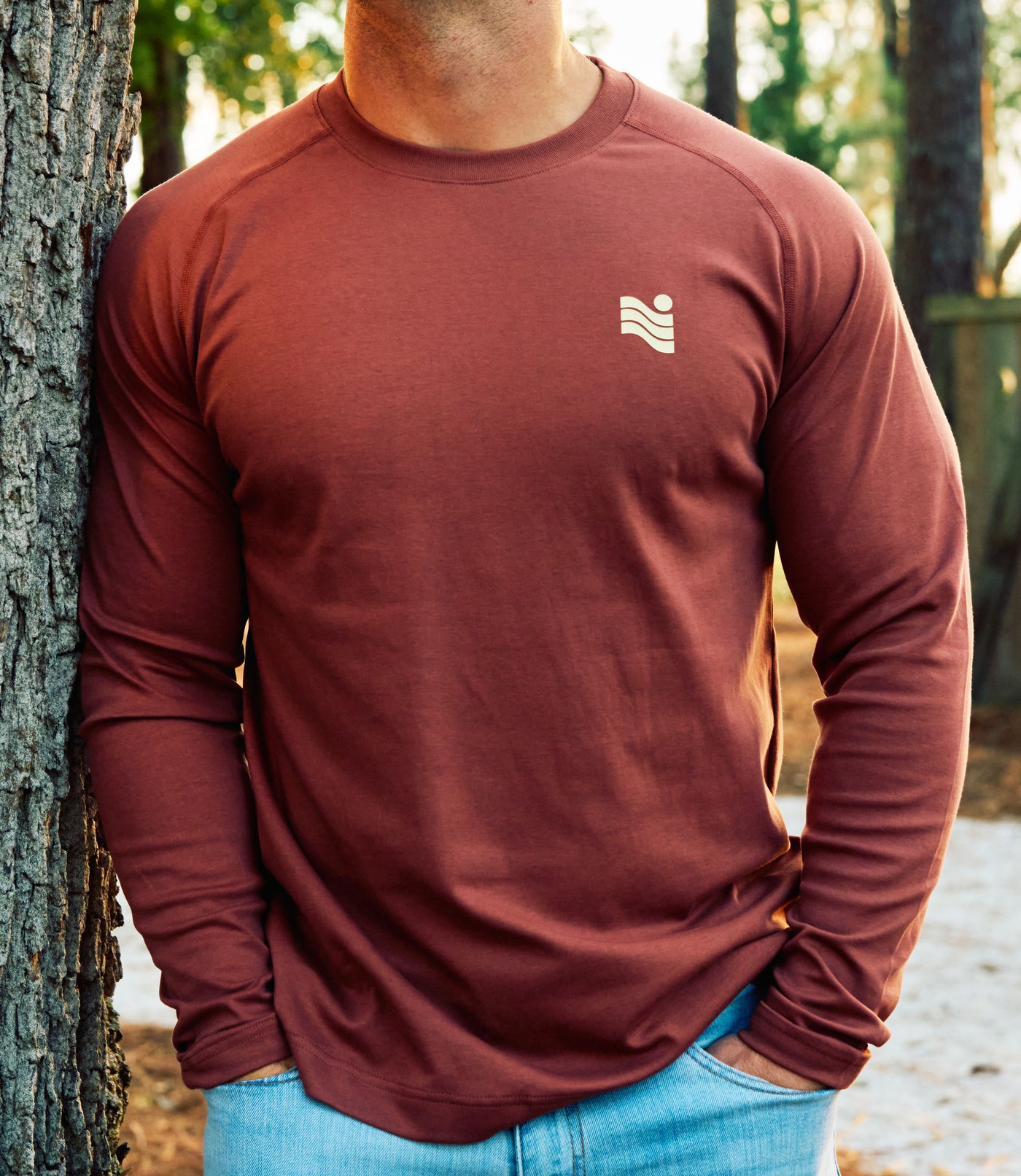 Trailcoast Thresher LS Base Tee - Sequoia