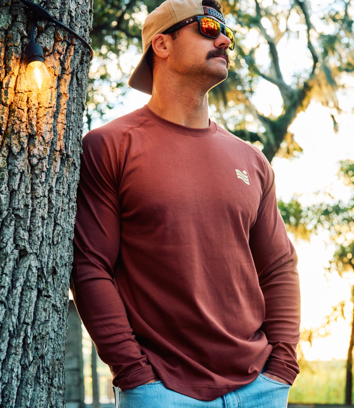 Trailcoast Thresher LS Base Tee - Sequoia