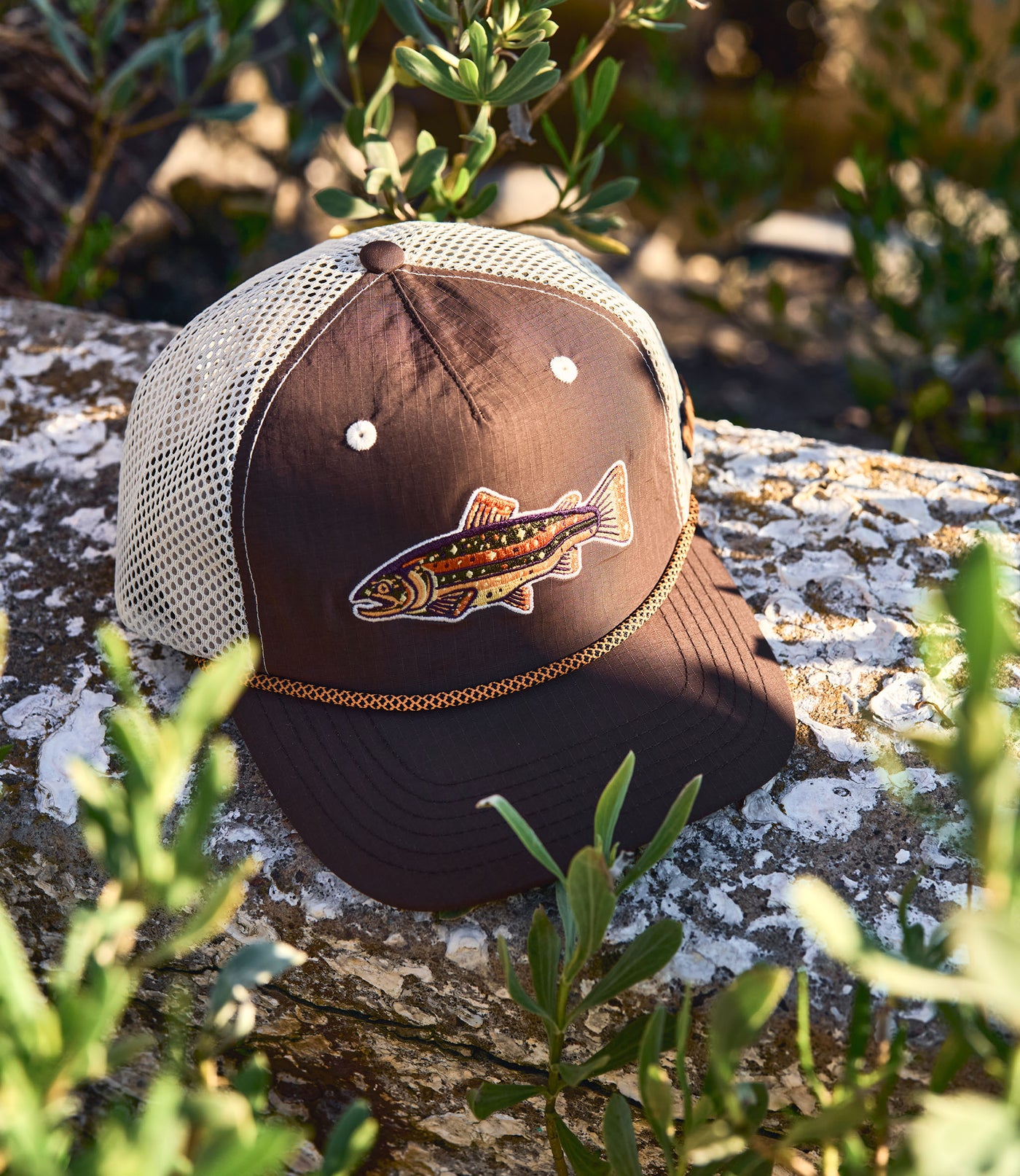 Trailcoast Rainbow Trout Snapback