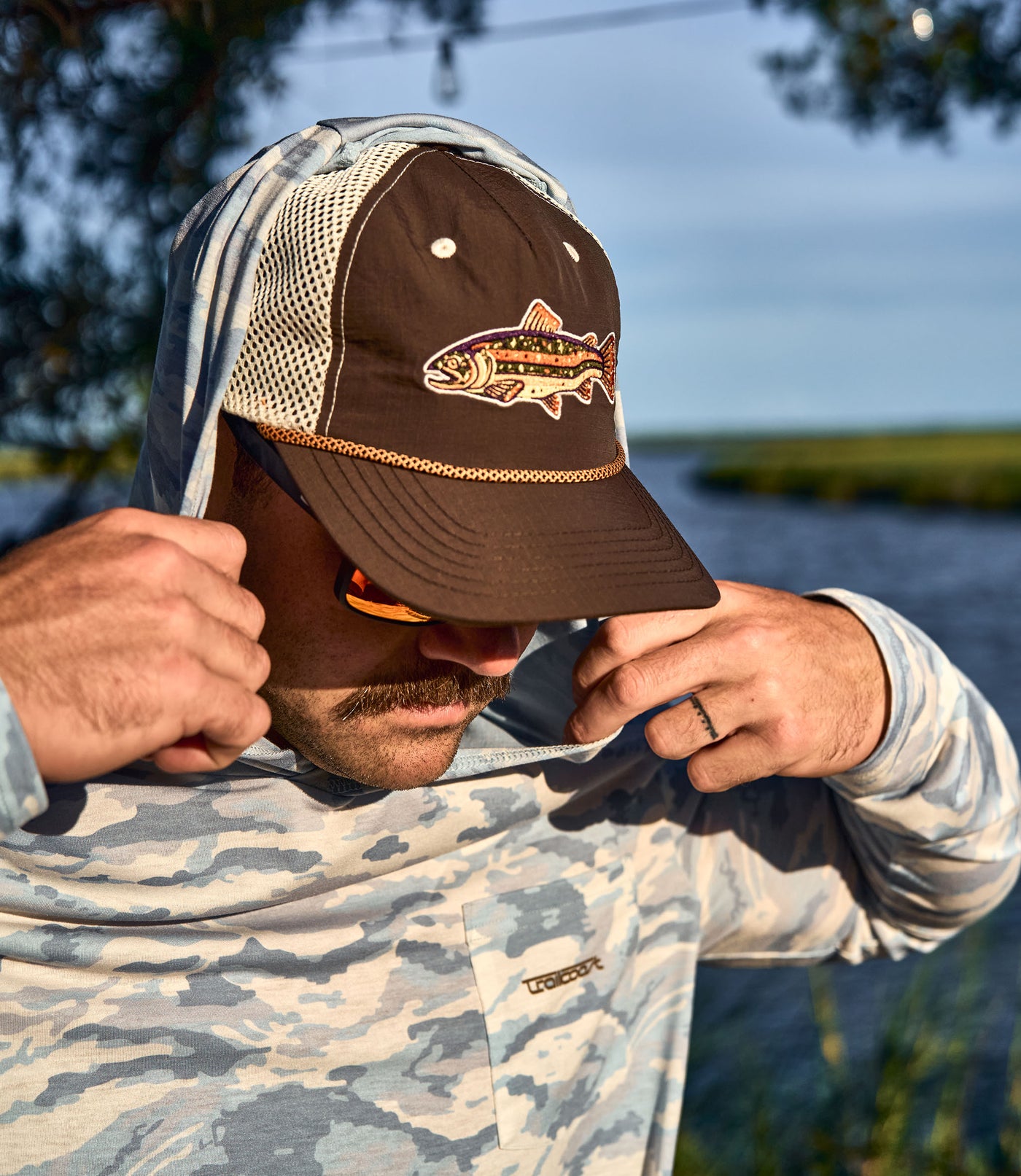 Trailcoast Rainbow Trout Snapback