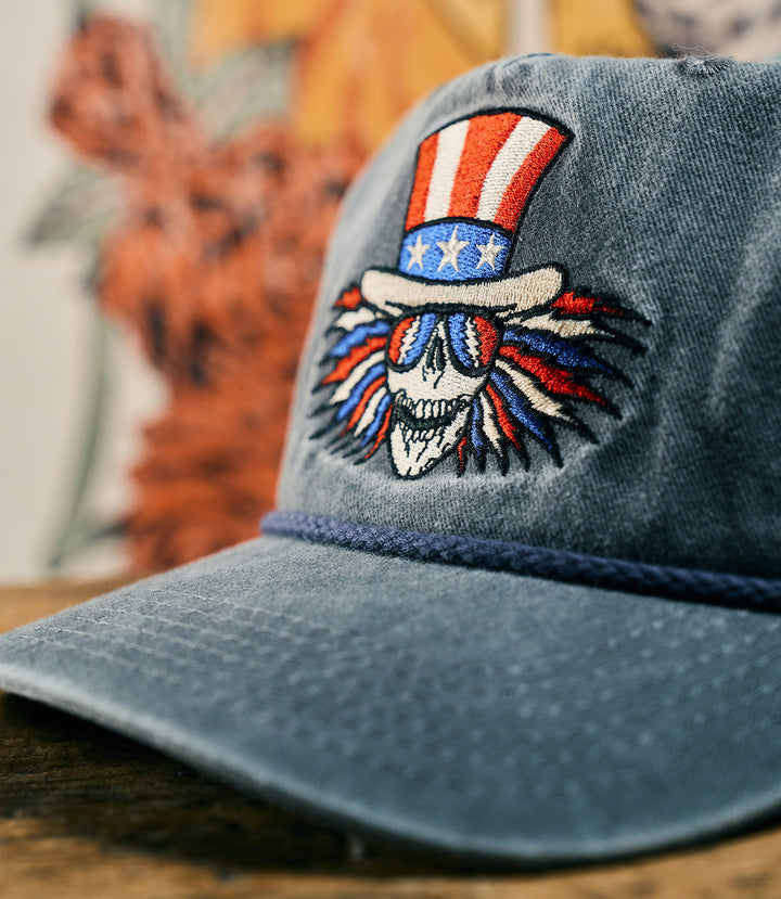 Grateful Dead Uncle Sam Canvas Snapback