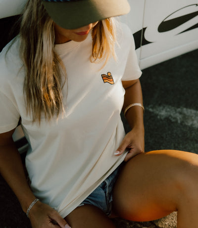 Trailcoast Performance Tee - Off-White