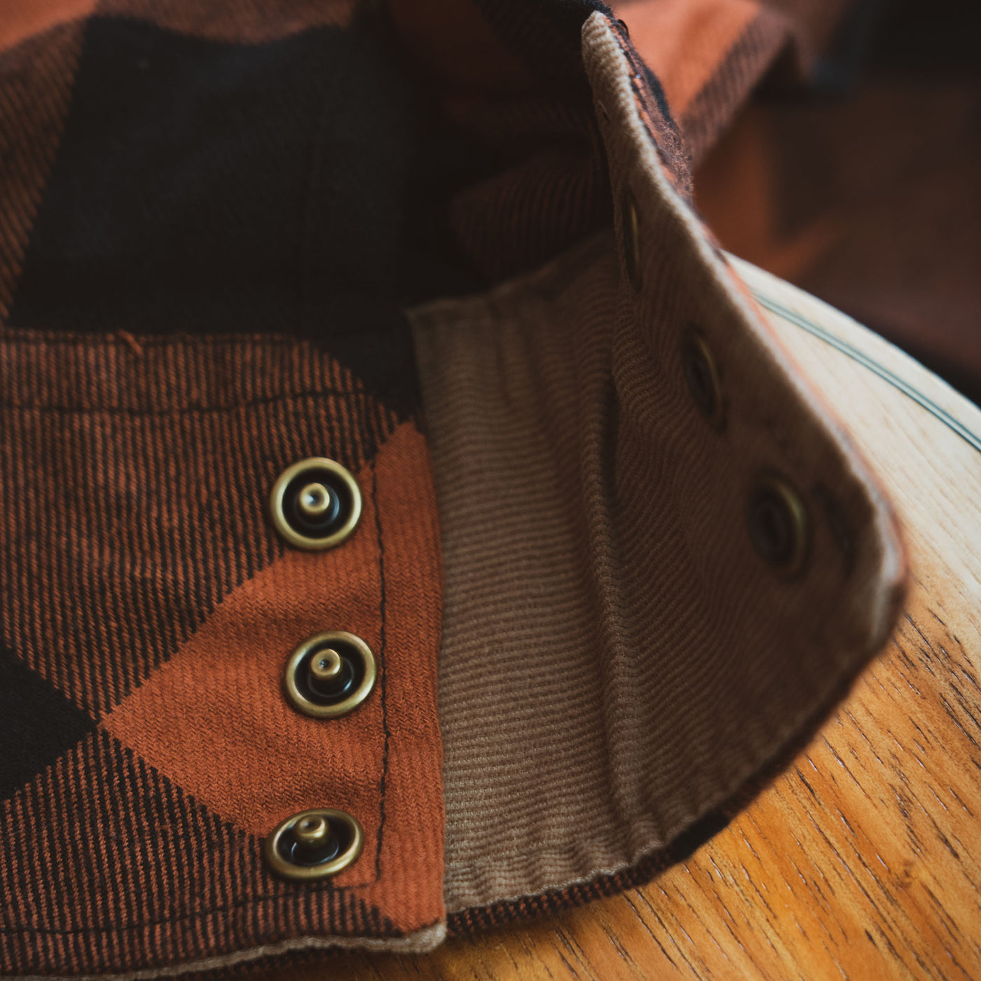 The Taylor Flannel - Rust Plaid