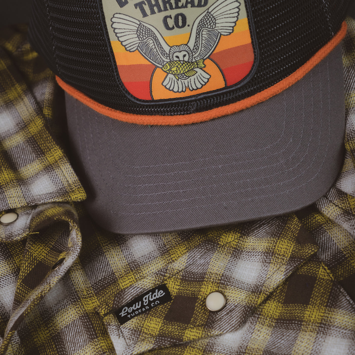 The Outlaw Snap Shirt - Golden Olive