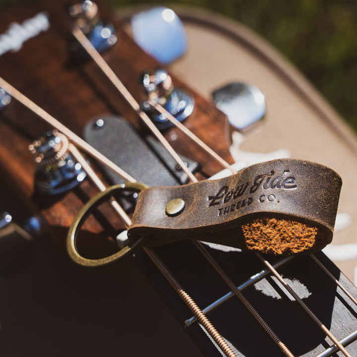 Crazy Horse Leather Keychain