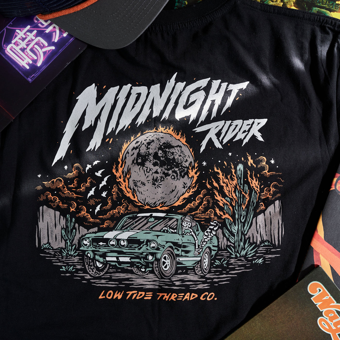 Midnight Rider - '86 Heather Tee