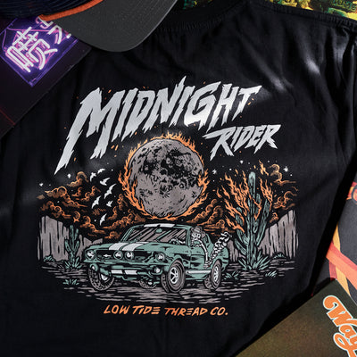 Midnight Rider - '86 Heather Tee