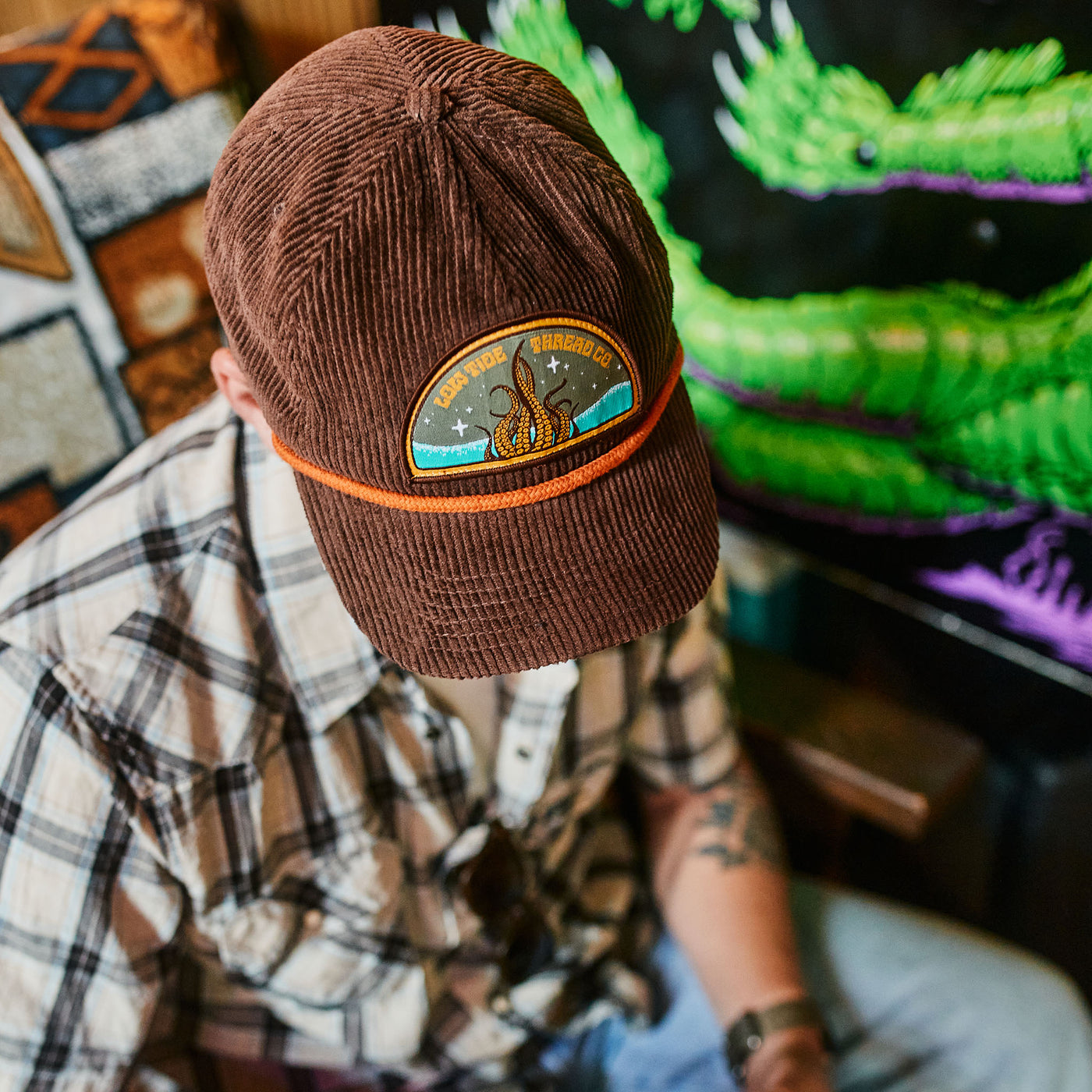 004 "Skylla" - Full Vintage-Cord Snapback